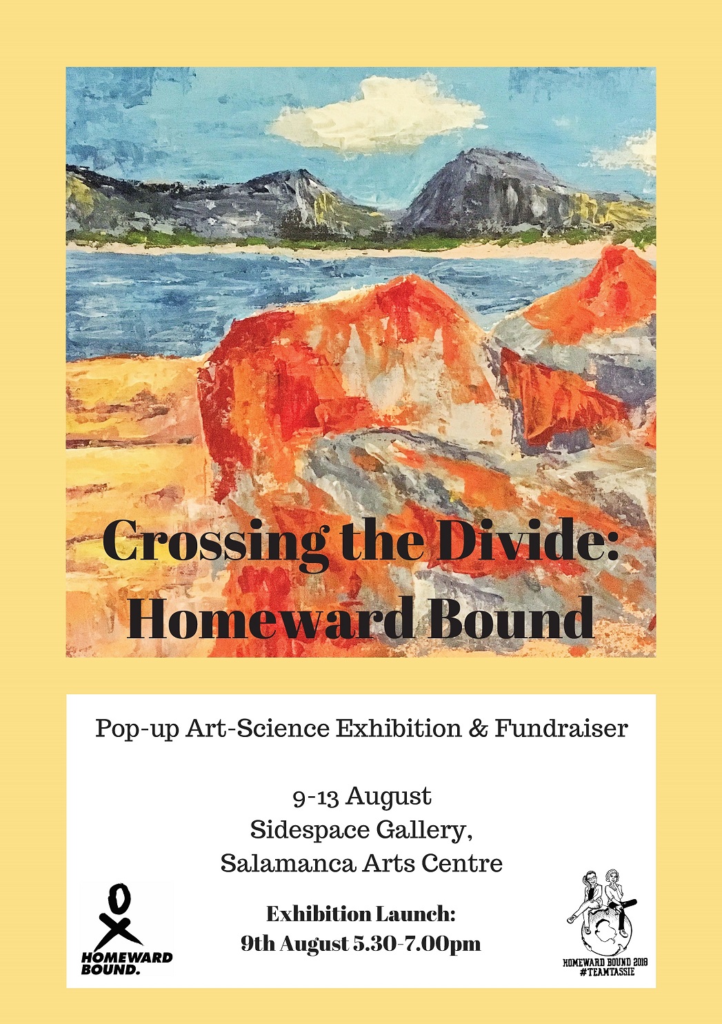 Homeward Bound exhibition poster