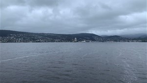 Leaving Hobart